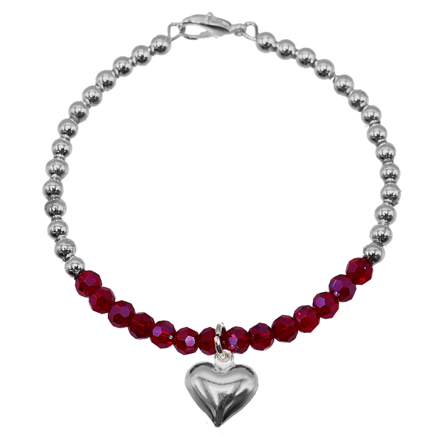 Crystal Charm Bangle