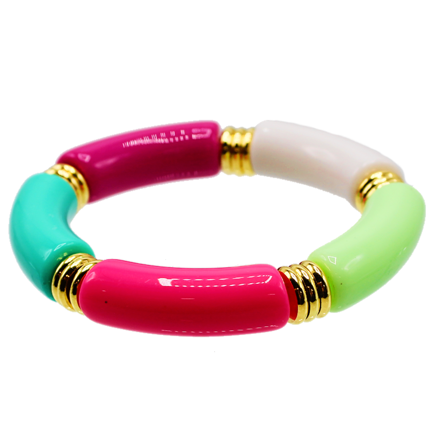 Cream and Gold Bangle
