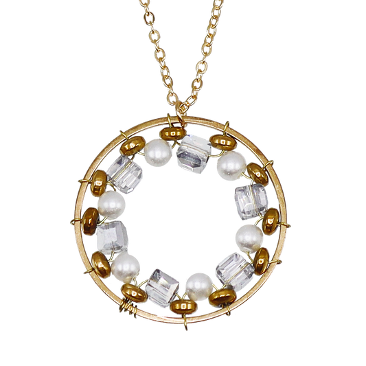 Circle Square Pendant