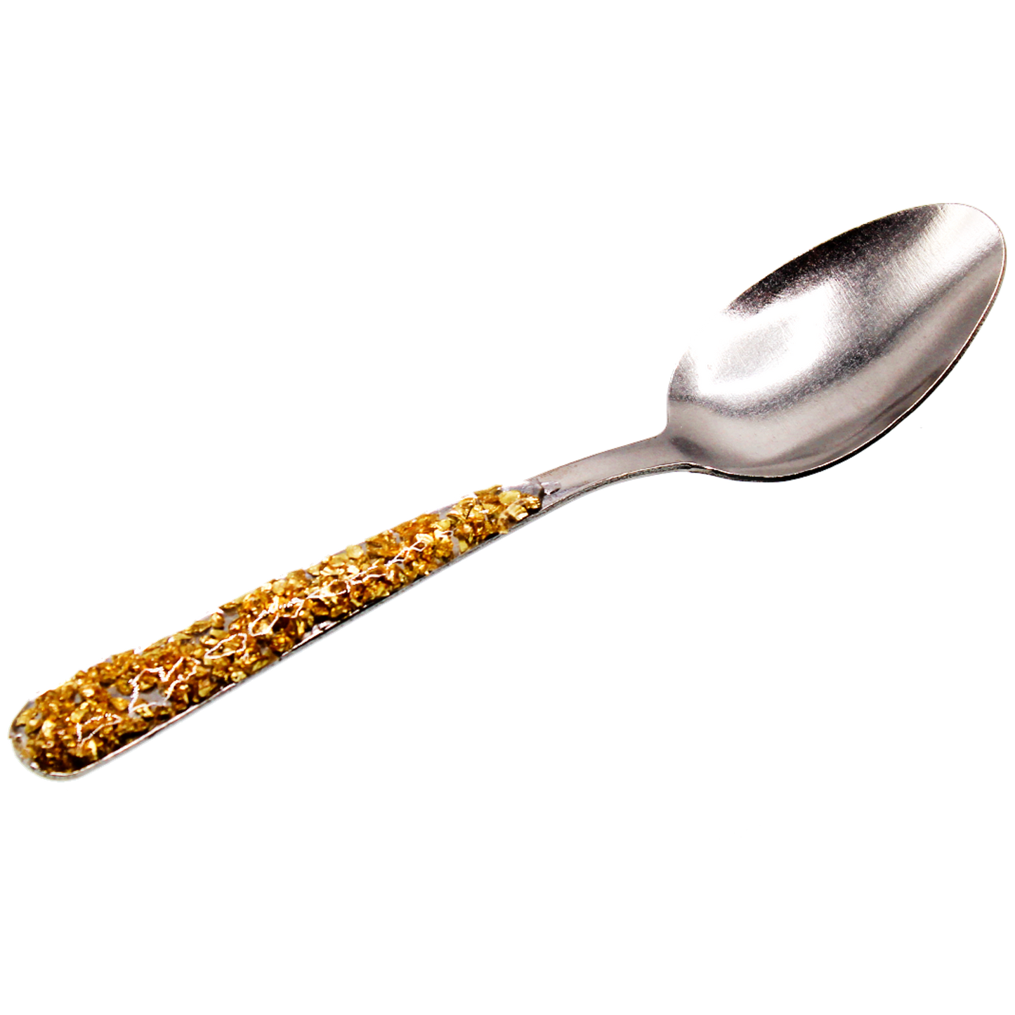 Crushed Glass Dip Spoons