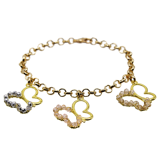 Beaded Butterfly Bracelet