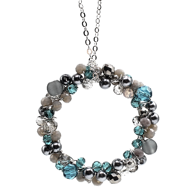 Crystal Wreath Necklace