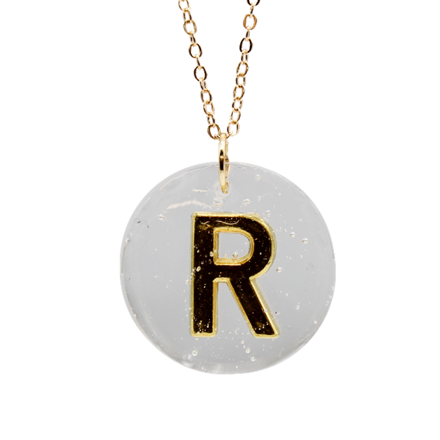 Floating Monogram Necklace