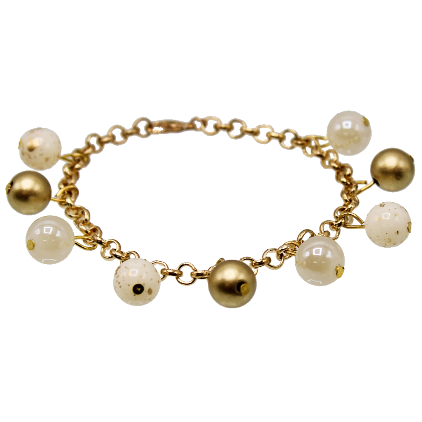 Gold Ball Bracelet