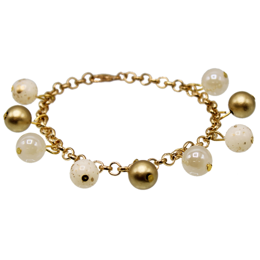 Gold Ball Bracelet