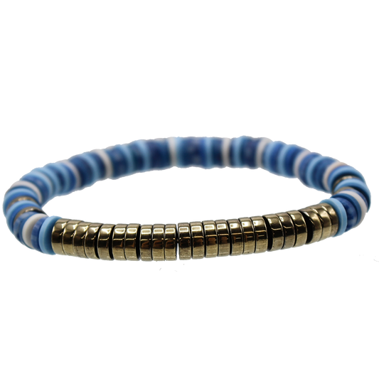 Gold Disk Bangle