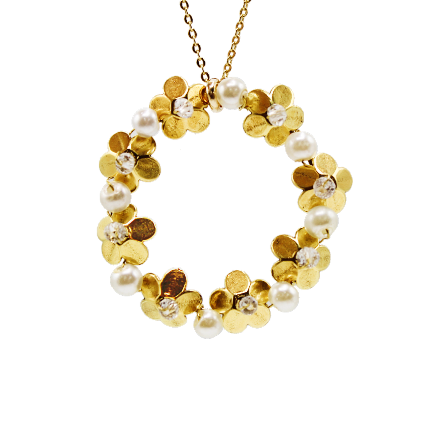 Gold Flower Necklace