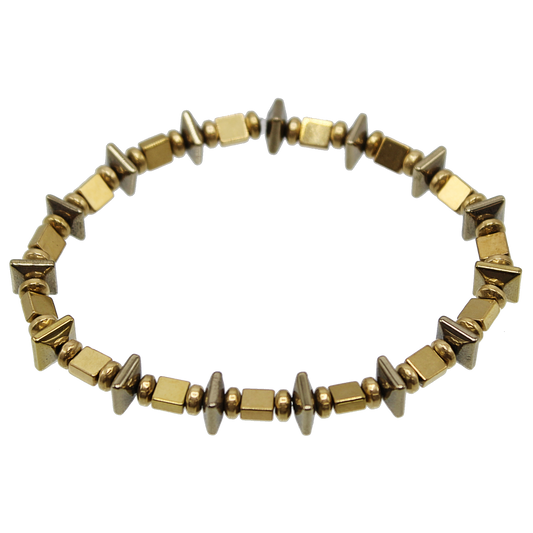 Varied Mixed Metal Bracelet
