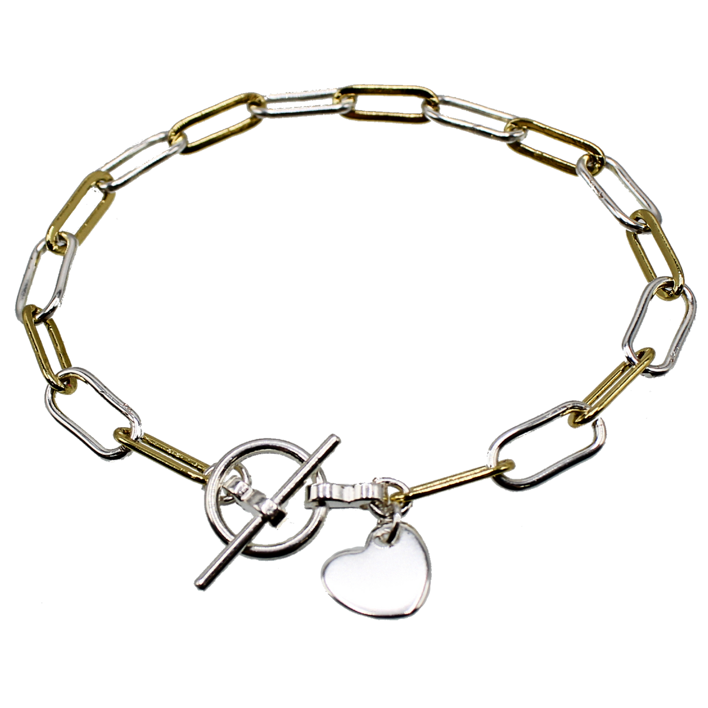 Mixed Metal Paperclip