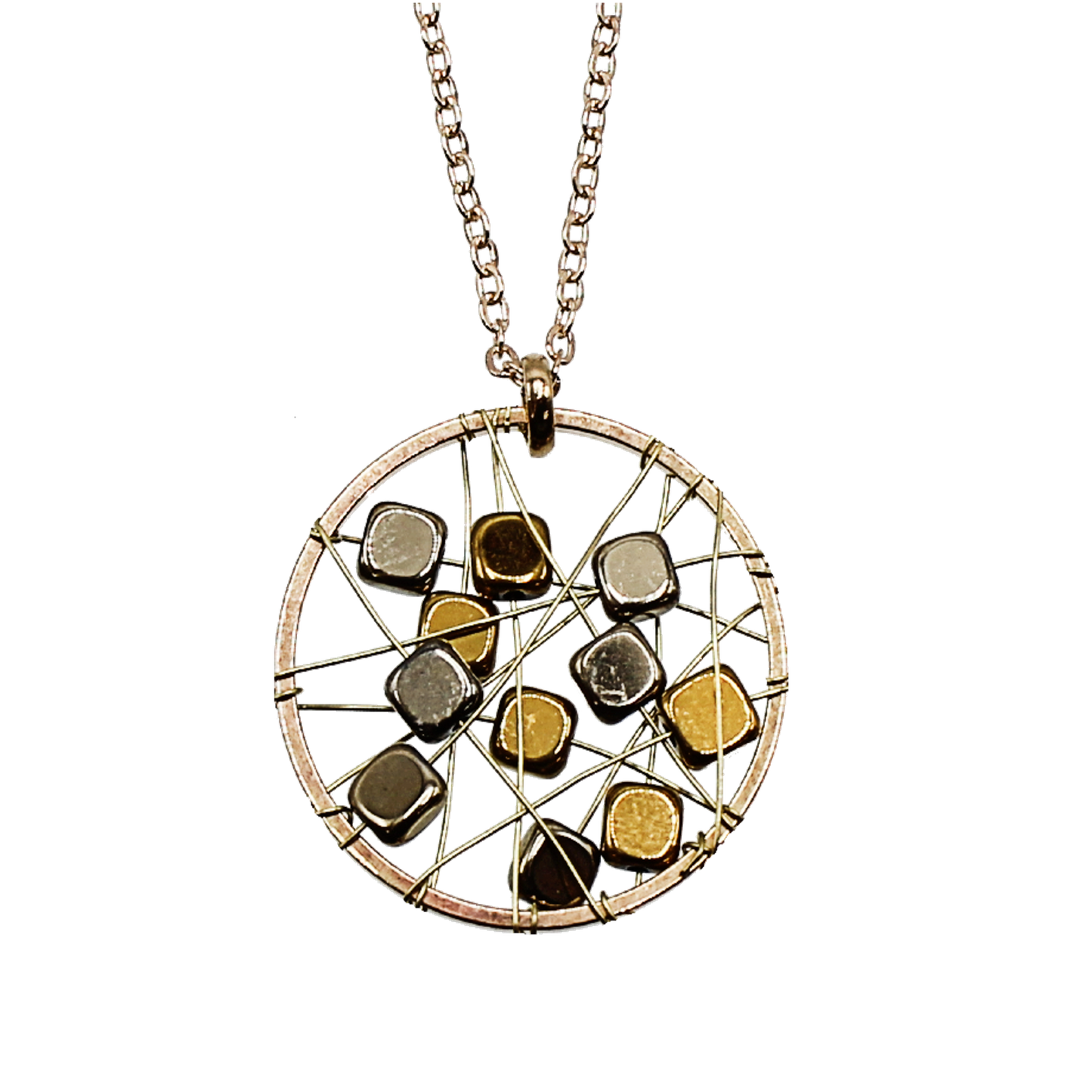 Mixed Metal Pinwheel