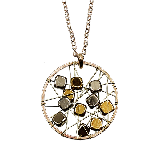 Mixed Metal Pinwheel