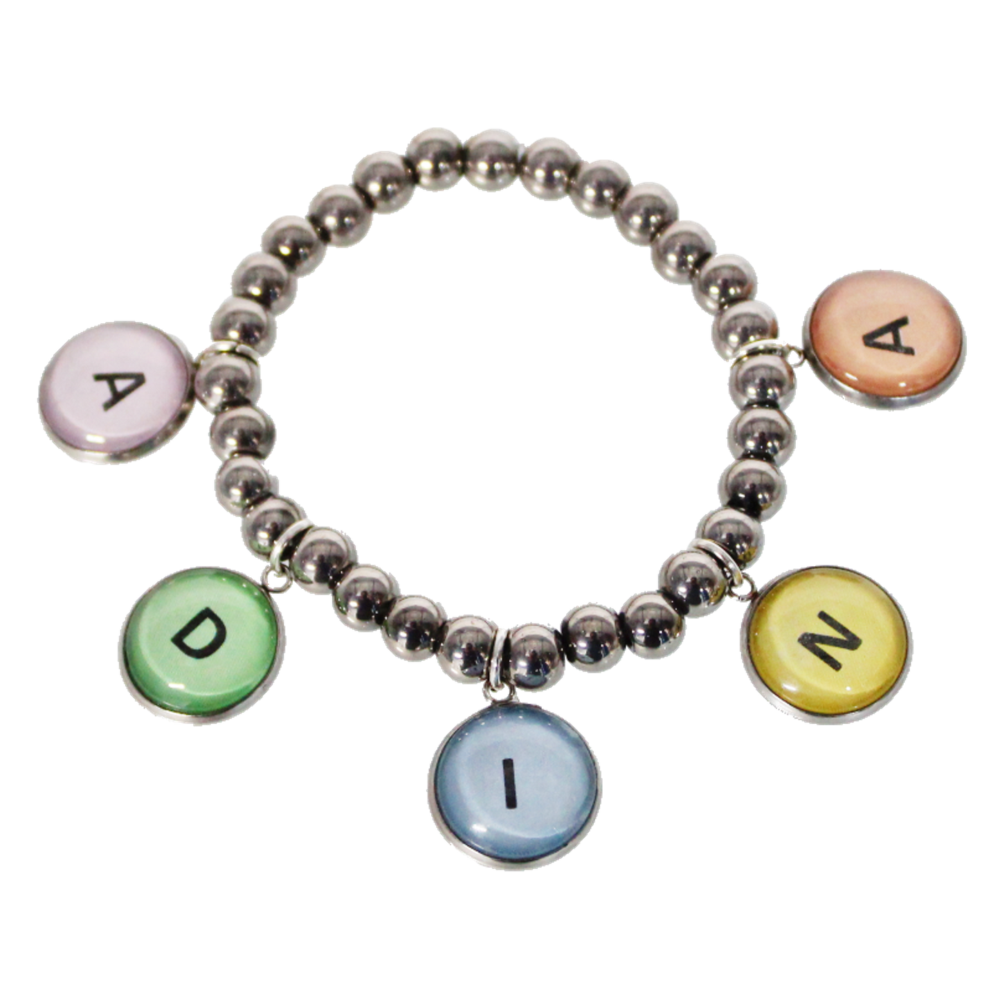 Monogram Beaded Bracelet