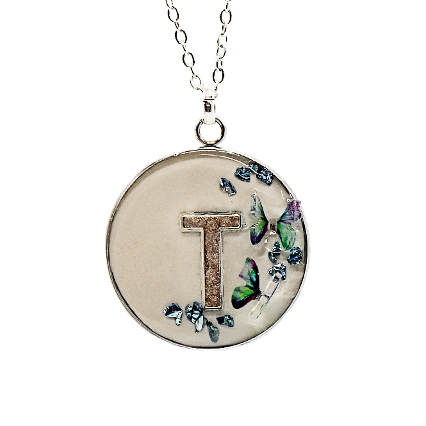 Butterfly Monogram Necklace