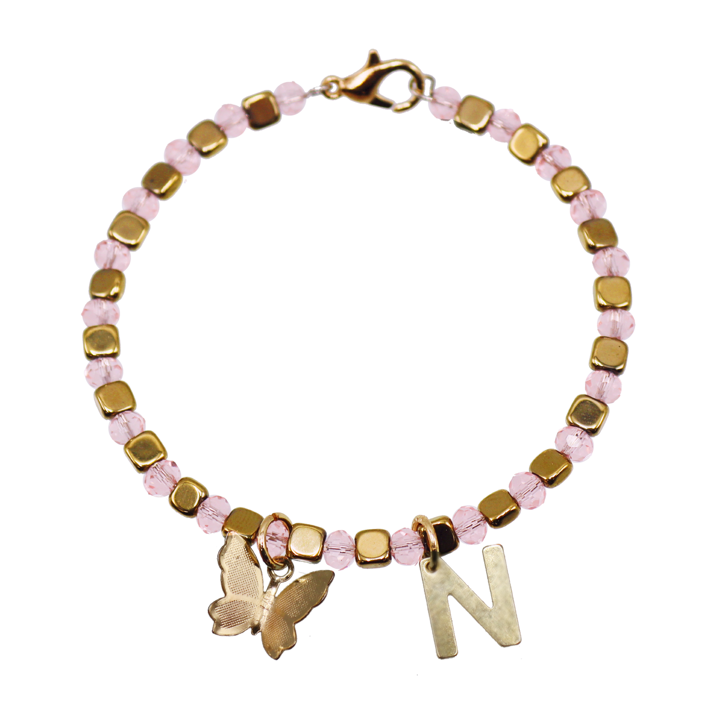Monogram Butterfly Bracelet