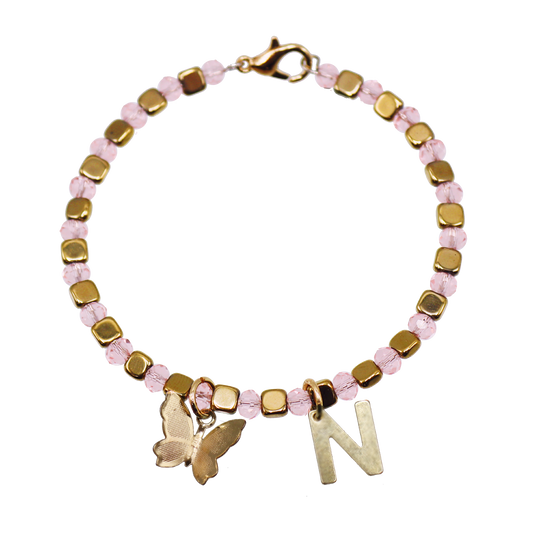 Monogram Butterfly Bracelet