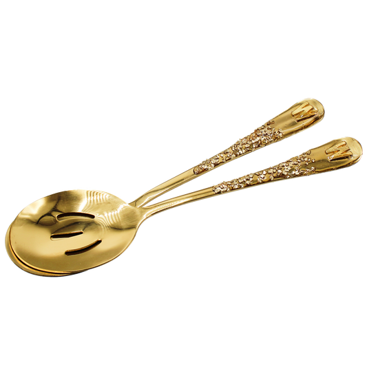 Monogram Salad Spoons