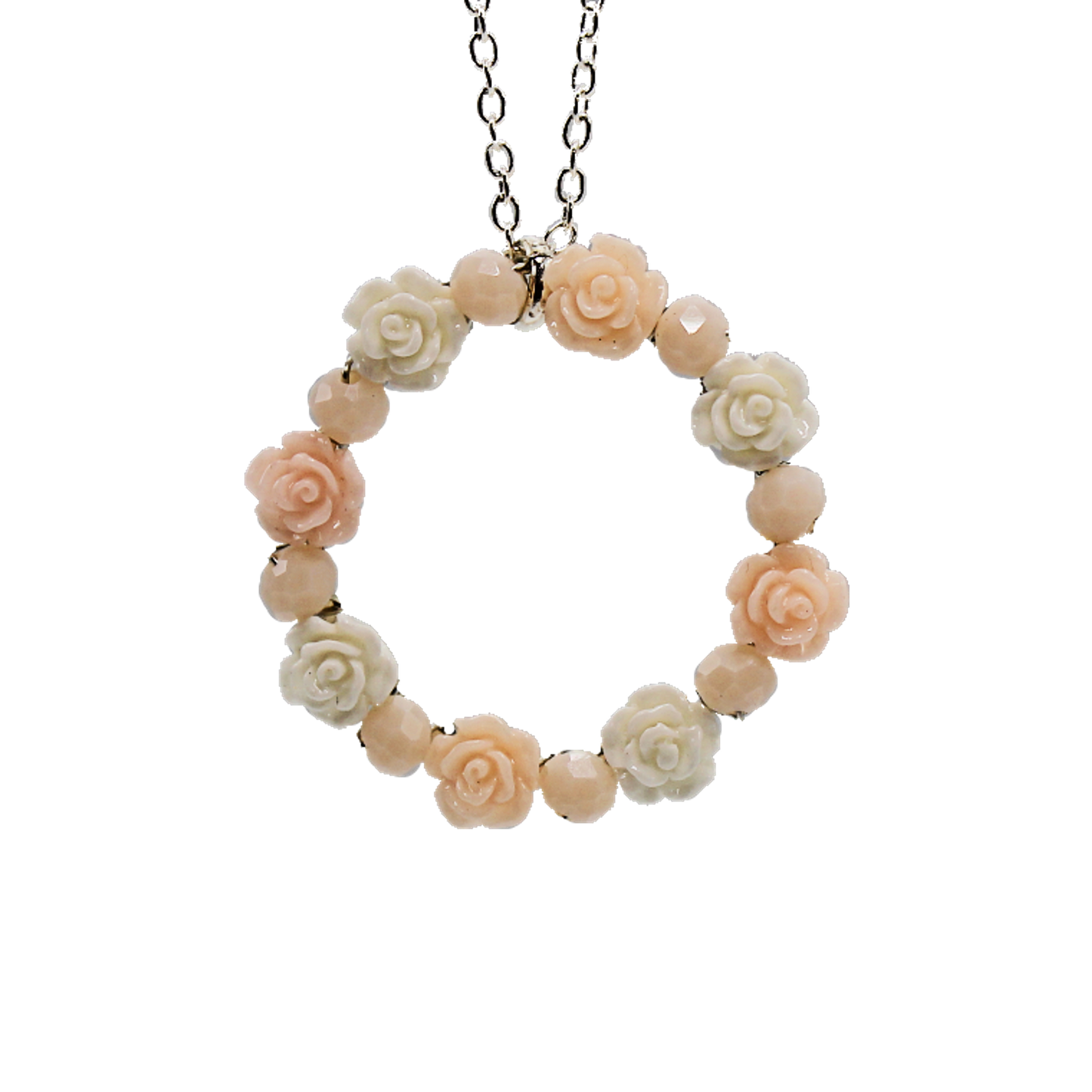 Flower Pinwheel / Pendant Necklace