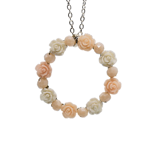 Flower Pinwheel / Pendant Necklace
