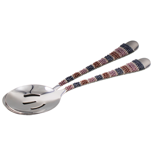 Seed Bead Salad Spoons