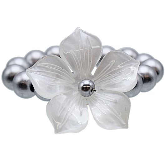 Silver Pearl Napkin Ring
