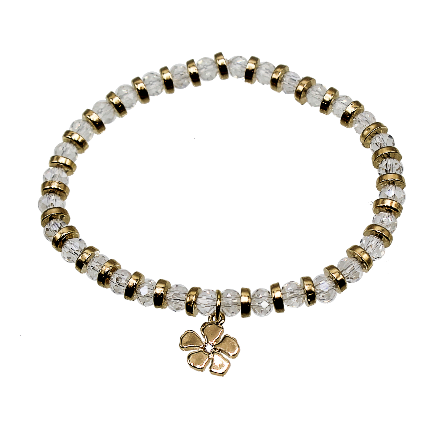 Beaded Flower Bracelet