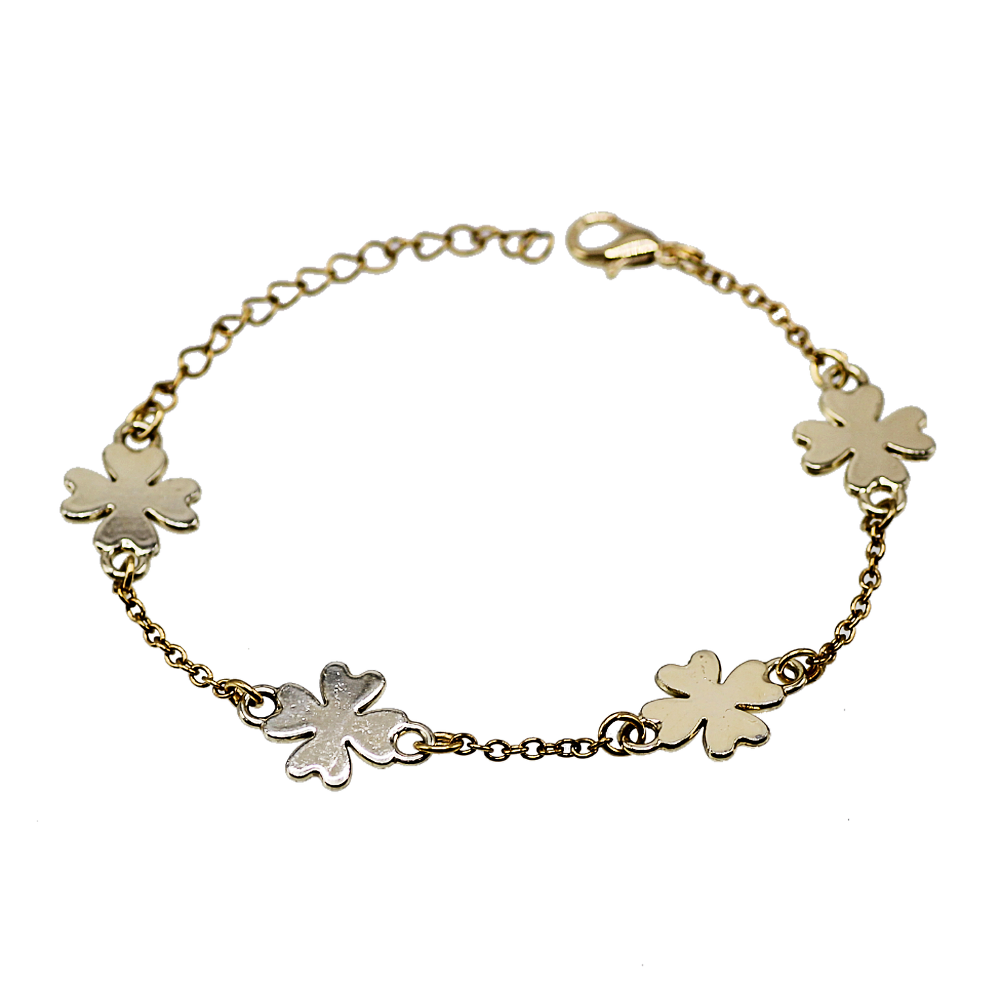 Gold Clover Bracelet