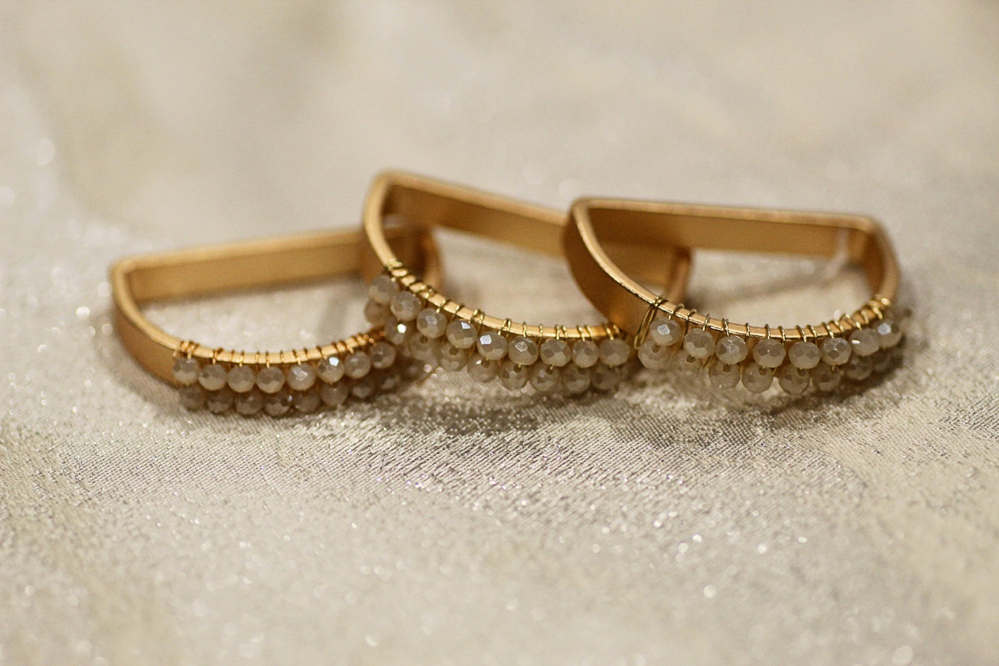 Mini Bead Napkin Ring