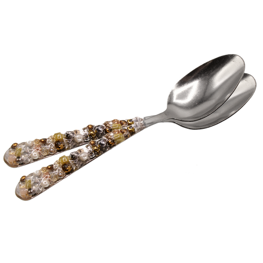 Beaded Dip Spoons