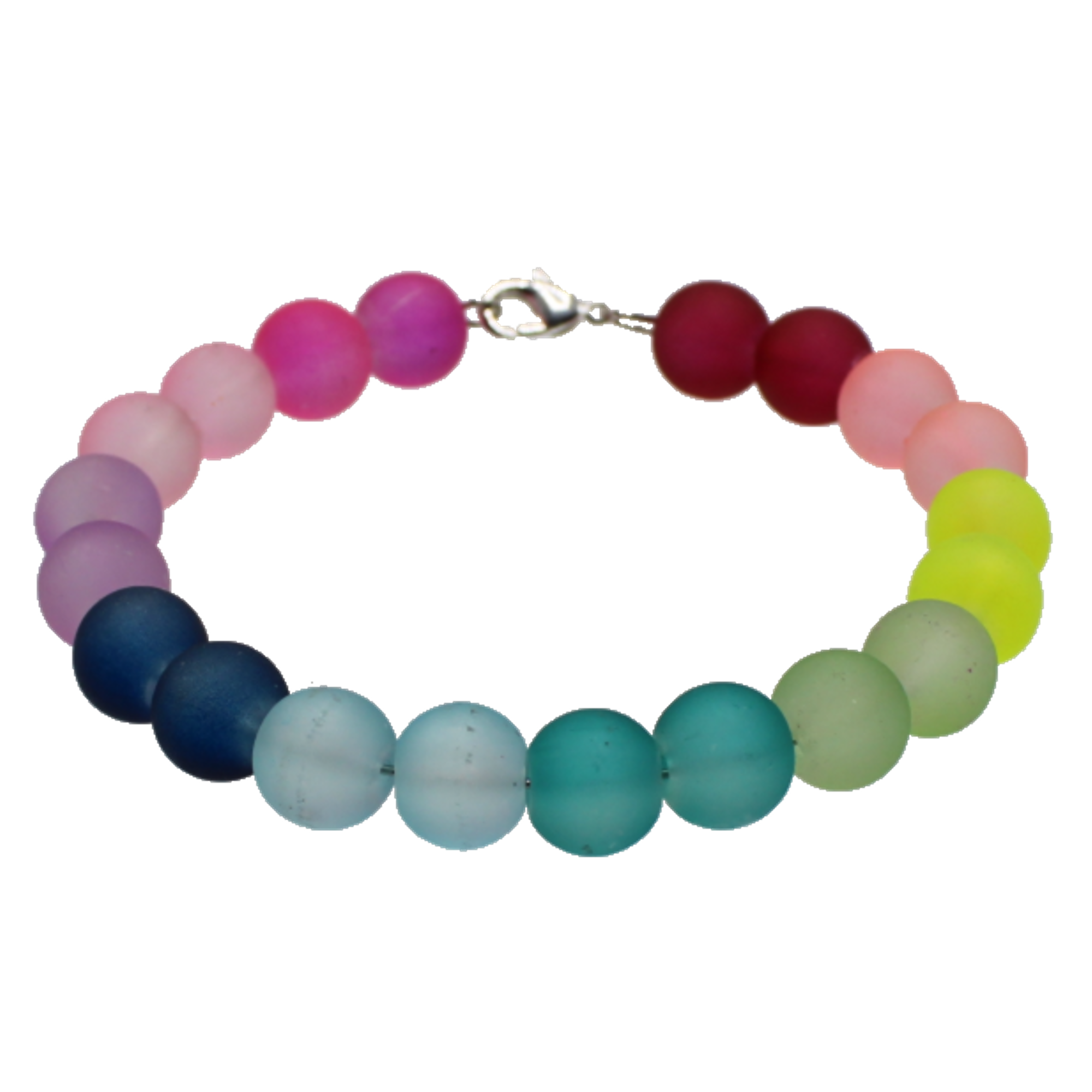 Frosted Glass Bangle – The Beadery